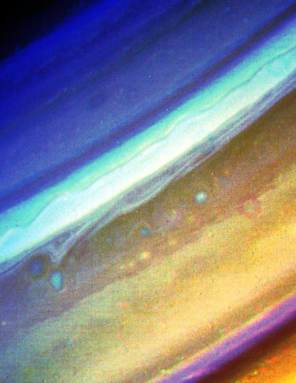 Saturn mit seinen Ringen
